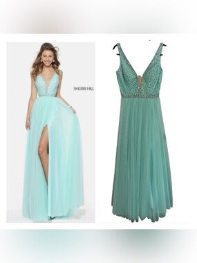Sherri Hill | Dresses | Sherri Hill 52338 In Blush | Poshmark